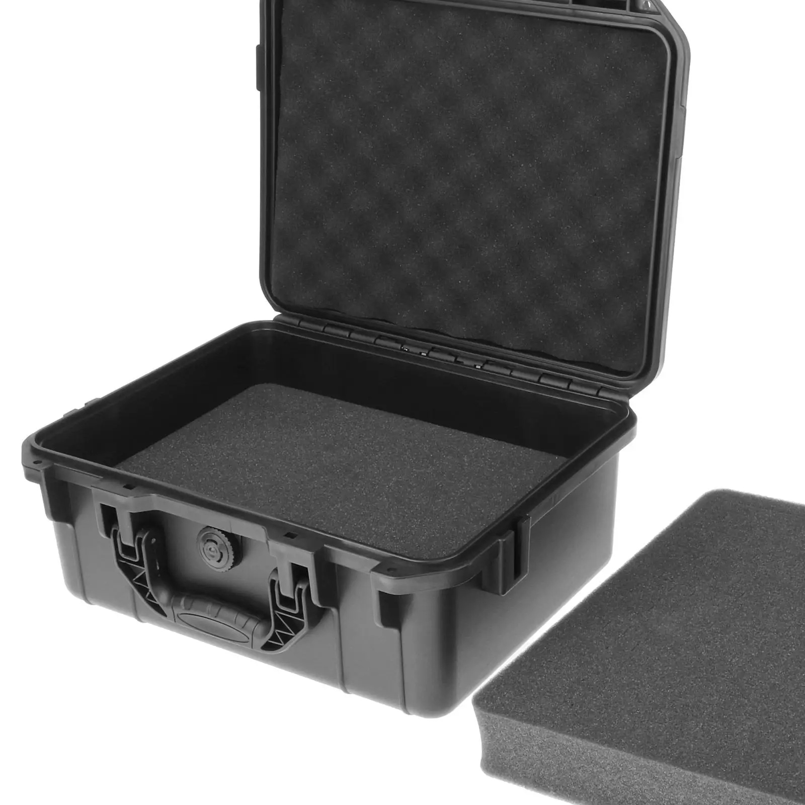 Waterproof Hard Carry Case Tool Storage Box Portable Organizer w/Sponge