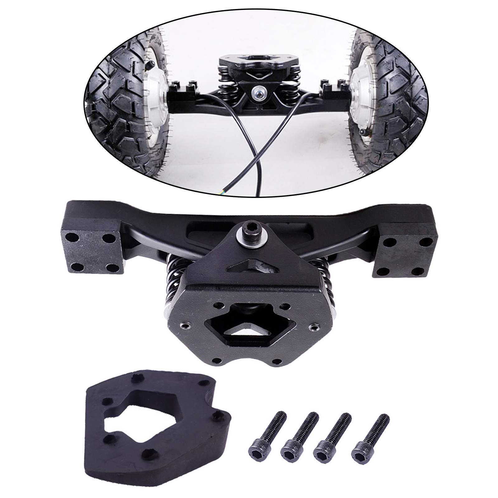 Skateboard Truck Single Axle Hub Motor Wheel Mountainboard Accessories