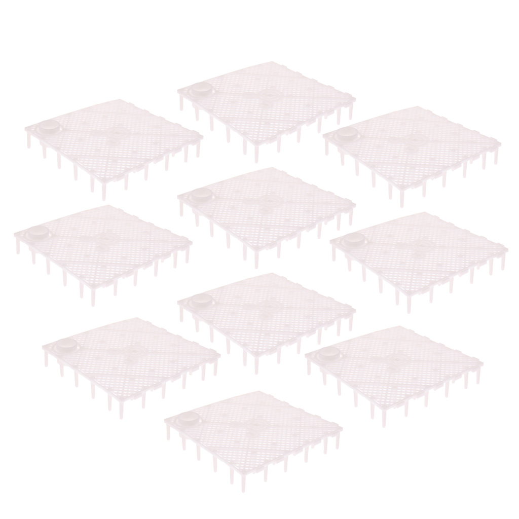 10 Count Aquarium   Tank Filter Undergravel Sand Combination  Board