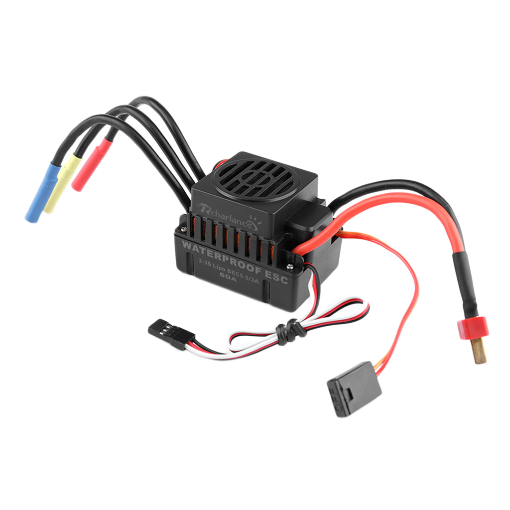 1pc   60A   Brushless   ESC   3650   3900kv   for   1 / 10   RC   Car  