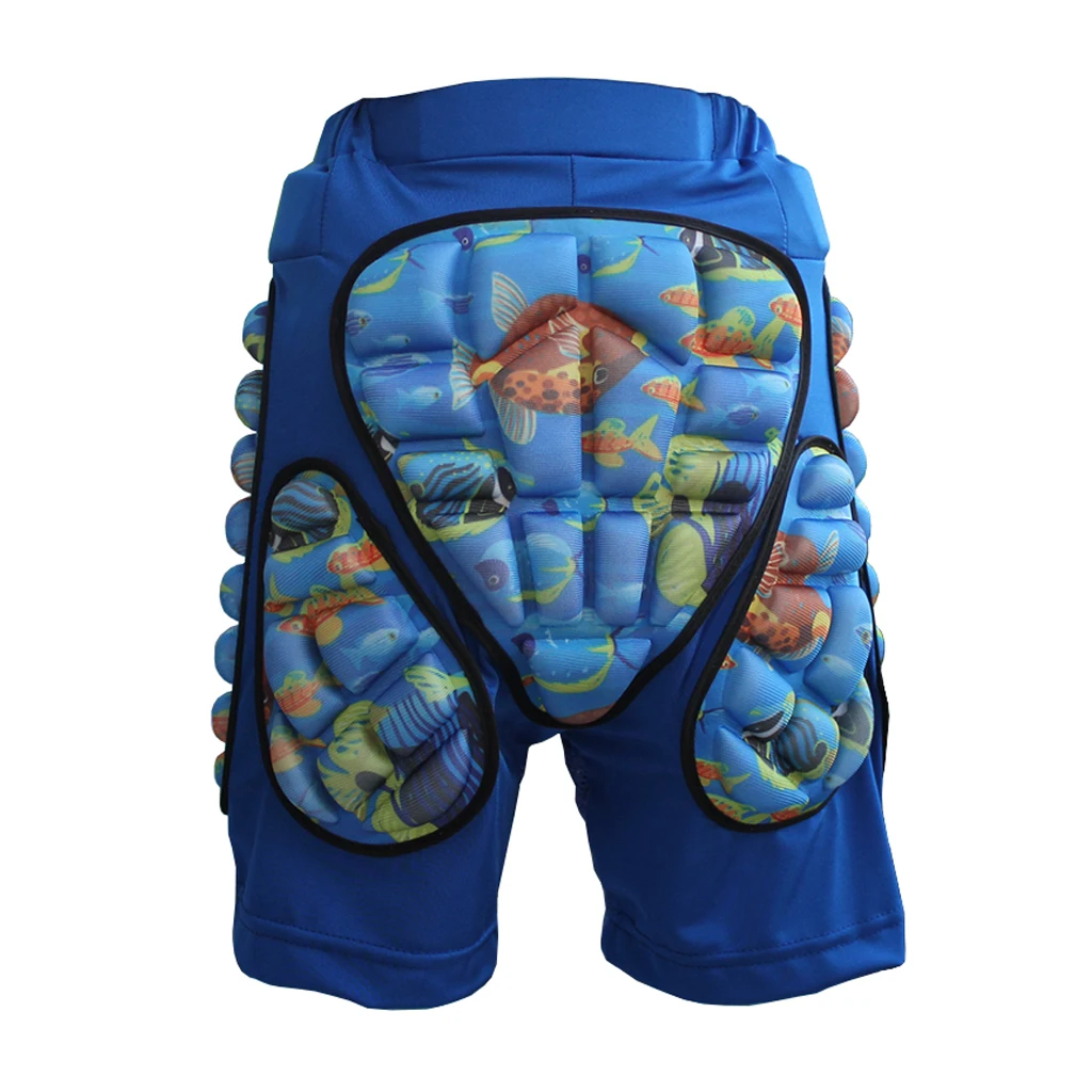 Protection Hip 3D EVA Padded Pants Shorts for Kids Children, Perfect for Ski