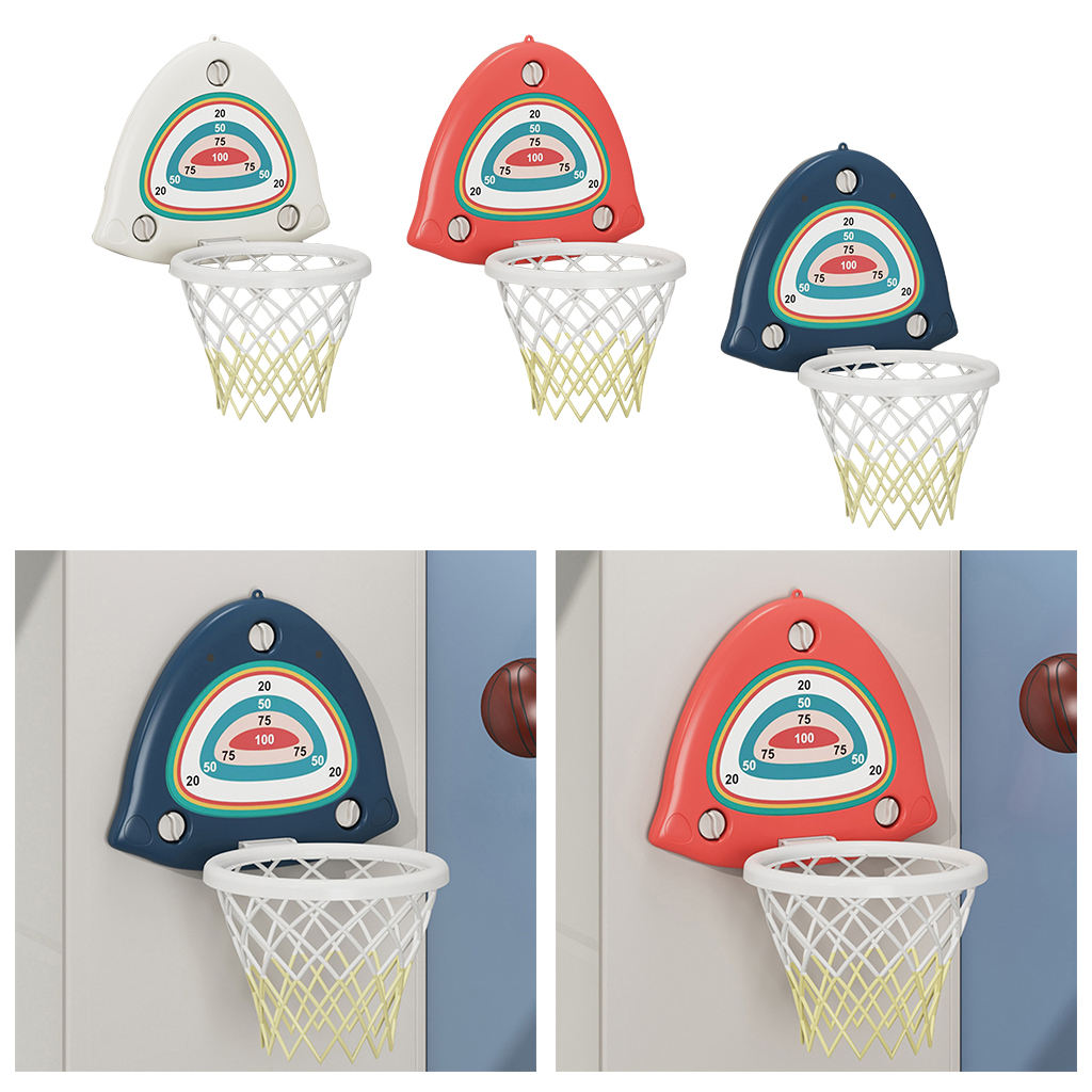 ing Basketball Board Indoor Mini Wall Mounted Ball Net Kids Playing for Children Basketball Game