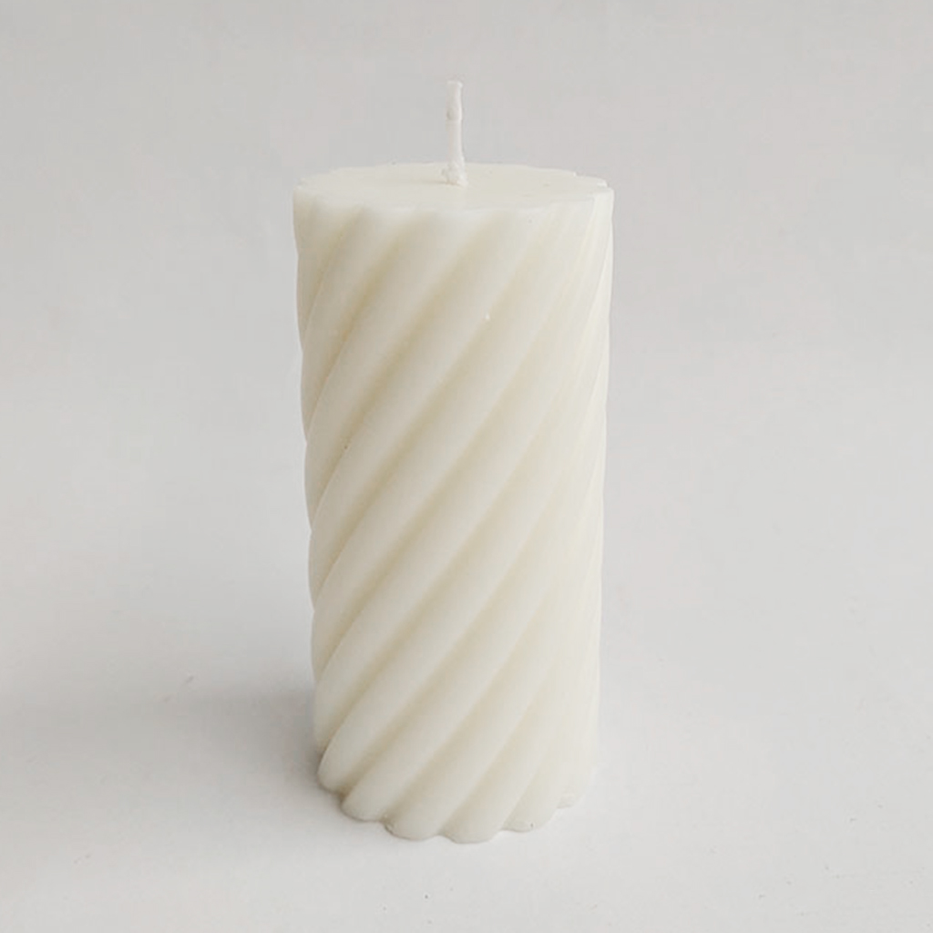 Paraffin Wax Pillar Candle Aesthetic Home Wedding Parties Dinner Table Decor