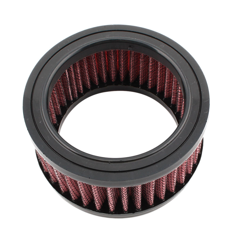 Replacement Air Filter Fits for  Sportster XL 883 1200 Motorcycles (Red)