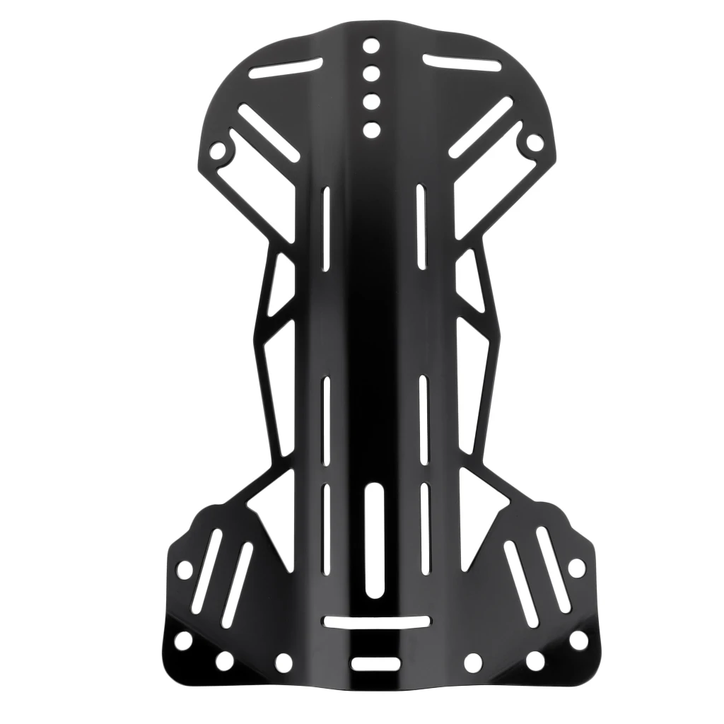 Ultralight Aluminum Technical Scuba Diving BCD Harness Backplate Back Plate