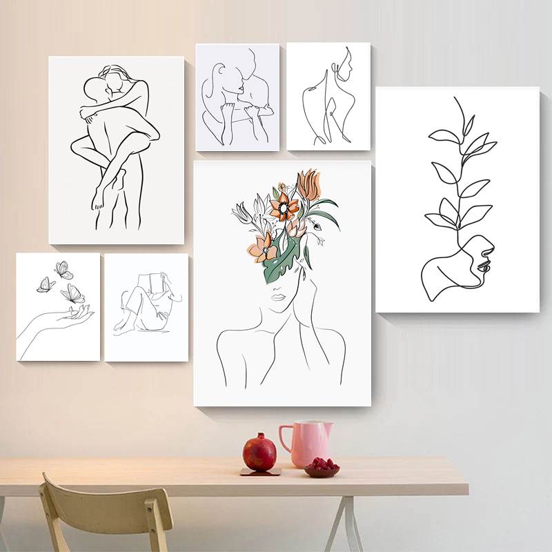 Nude Body Outline Drawing  Almost Alexa  Nude Body Outline  Posters and  Art Prints  TeePublic