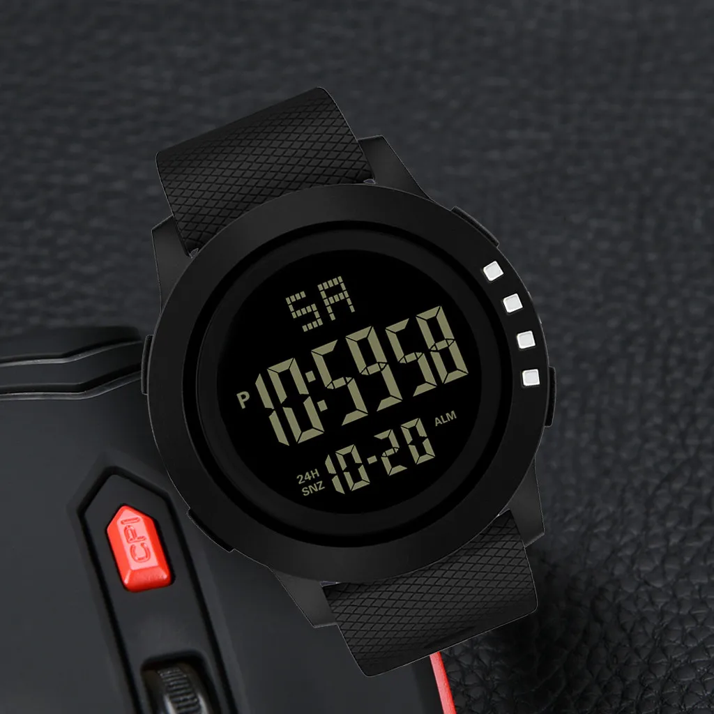 Luxury Men Electronic Watch Analog Digital Military Led Waterproof Wrist Watch Men's New Sports Watch Relogio Masculino