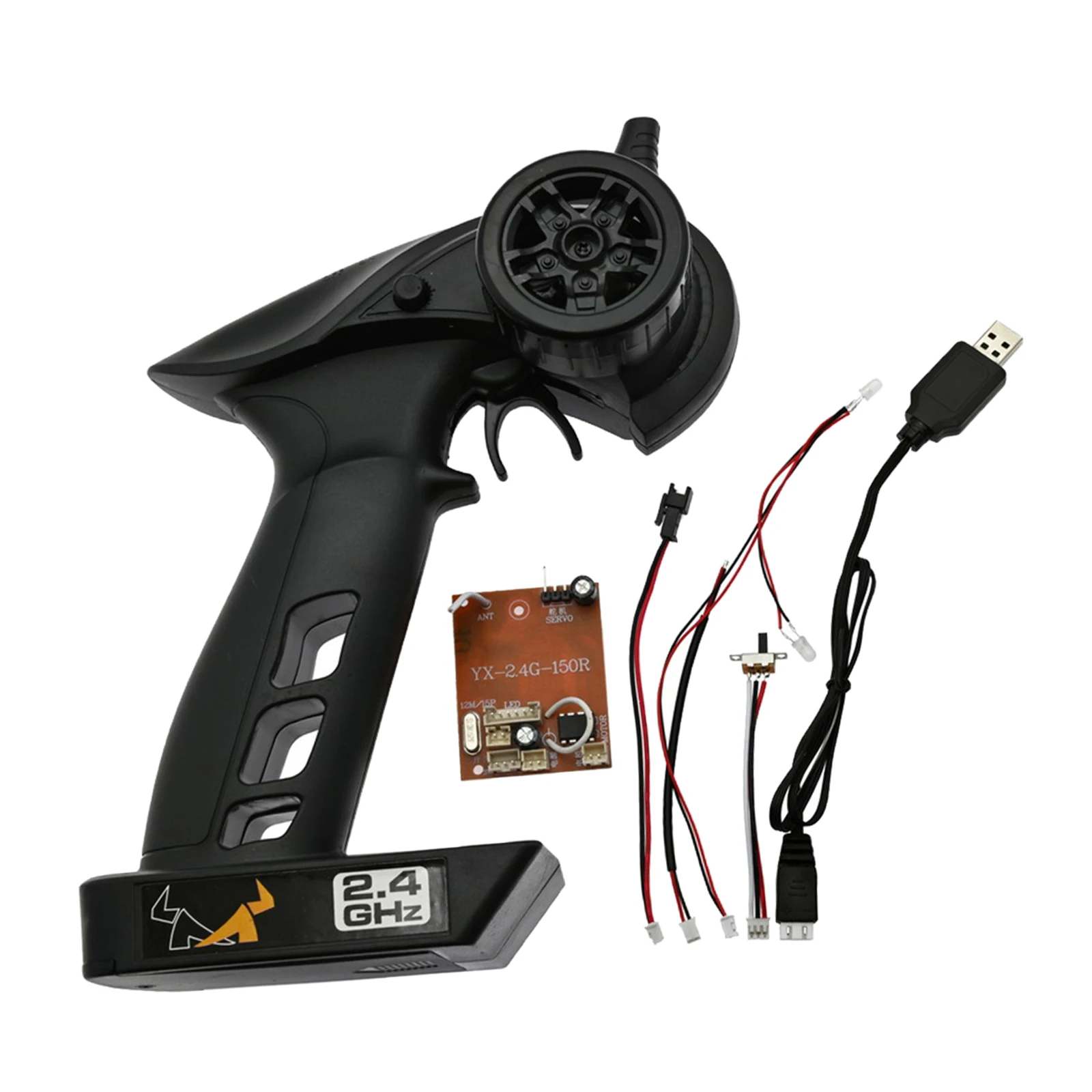 2.4Ghz RC Transmitter Kit Remote Controller Upgrade Parts Kits for MN Model MN90K MN91 MN45 MN45K MN96 MN96K RC Car