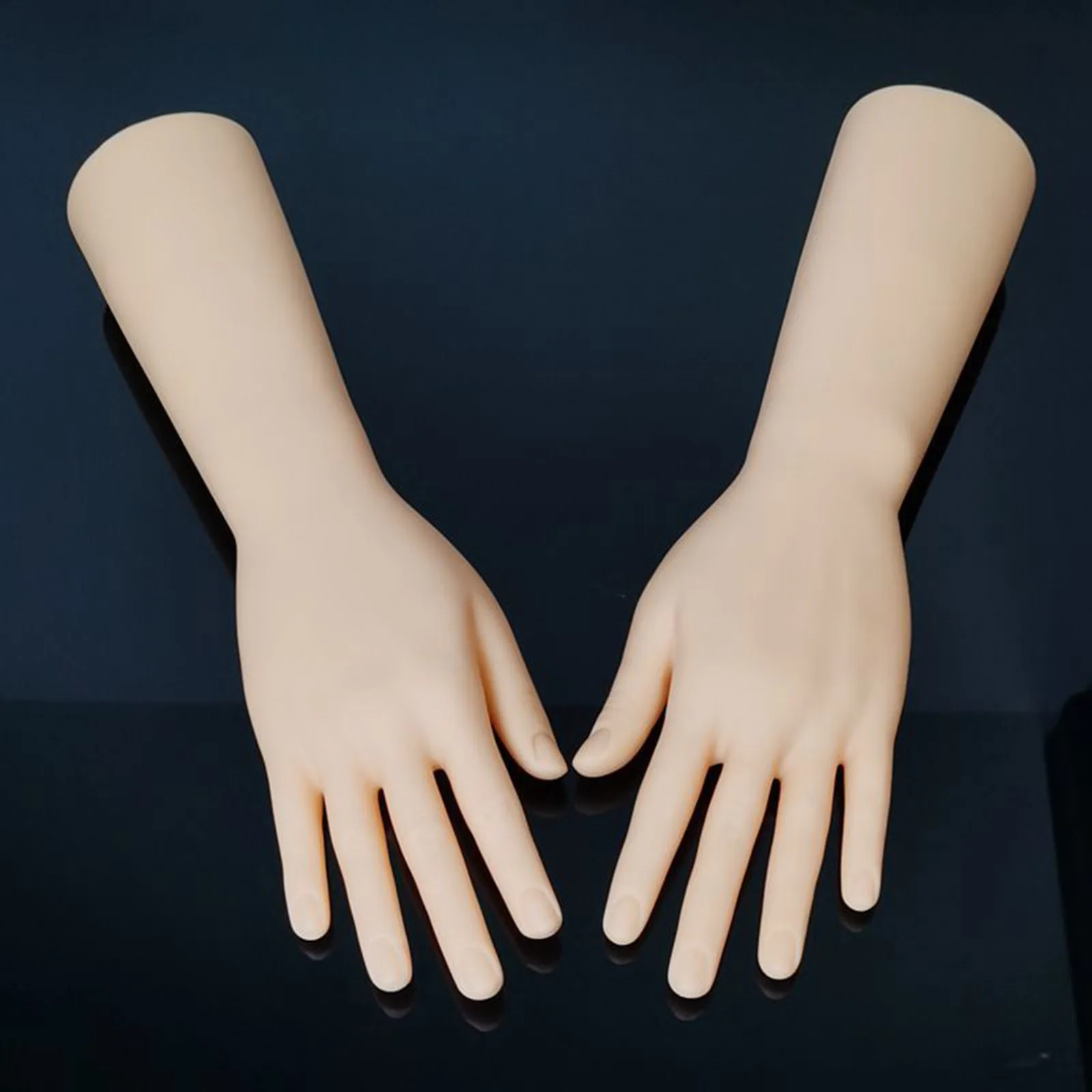 Durable Plastic Mannequin Hands Model for Jewelry Rings Watch Display Nail Display Manicure Tools Nail Practice Hand