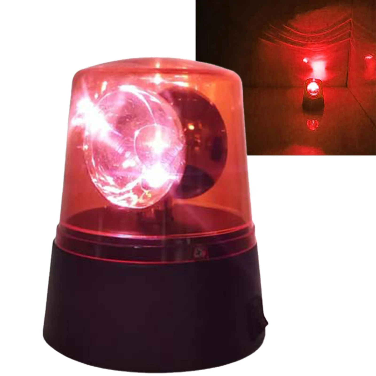 Industrial LED Rotating Strobe Beacon Warning Lights, Electrical Revolving Signal Lights for Emergency