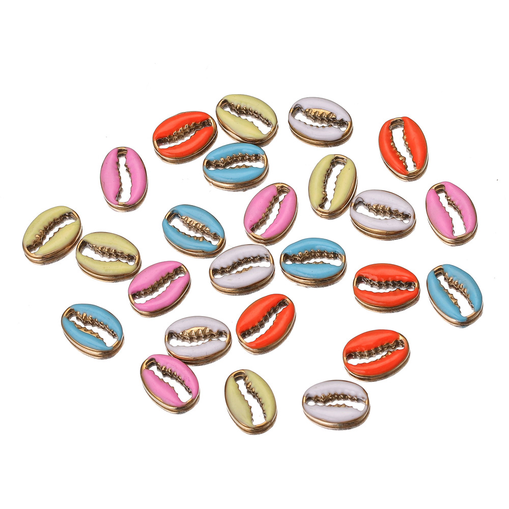 5pcs Stainless Steel Enamel Conch Sea Shell Charms Ocean Pendants Starfish Anklet Bracelet Necklace DIY Jewelry Designer Charms 5pcs Stainless Steel Enamel Conch Sea Shell Charms Ocean Pendants Starfish Anklet Bracelet Necklace DIY Jewelry Designer Charms