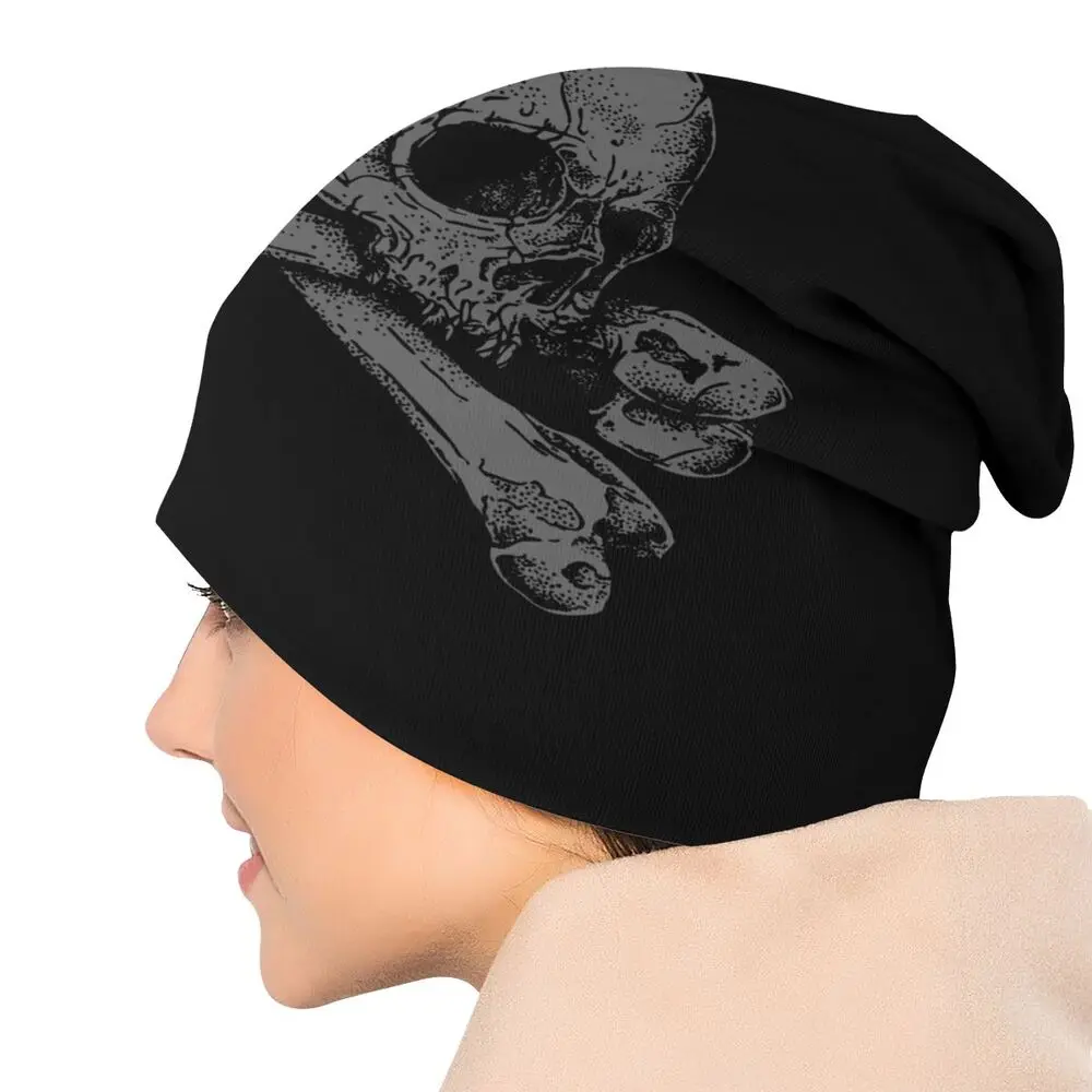 best beanie brands XIII Skull Skullies Beanies Hats Hip Hop Cool Autumn Winter Outdoor Unisex Men Women Cap Adult Warm Dual-use Bonnet Knit Hat men's skullies & beanies