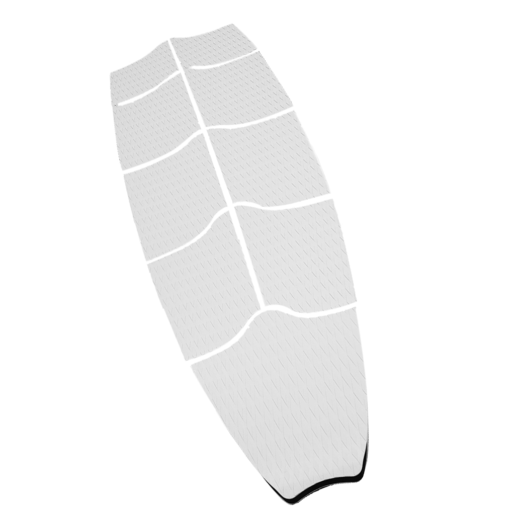  Traction Pad - 9 Pieces Diamond TGrooved Paddle Board Deck Grip for Longboard Surfboard Marine Boat Yacht Kayak (Grey)