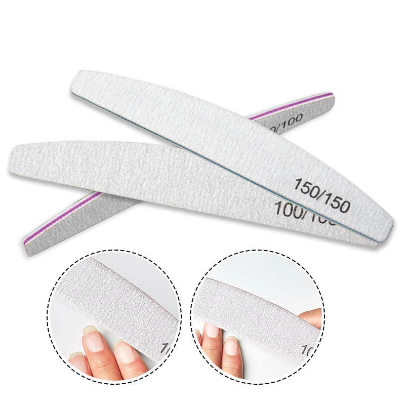 5Pcs/Set Nail File Half Moon Shape Leaves Patterns Frosted Surface Wholesale  Sandpaper Double Side Leaf Buffer Tool For Manicure|Nail Files Buffers|  AliExpress | Farfi 5pcs/set Nail File Half Moon Shape Leaves Patterns