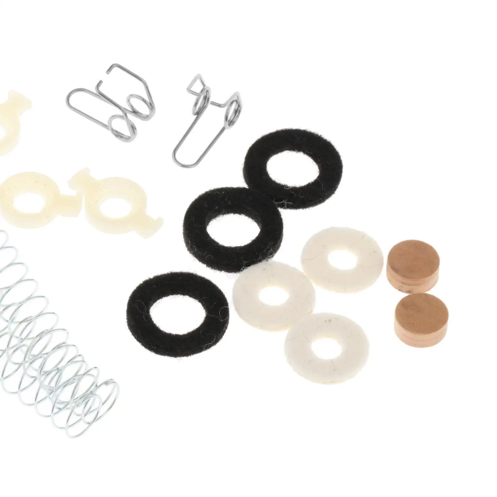 Trumpet Valve Repair Kit Spring Rest Felt Pad Musical Instrument Maintenance Replacement Part