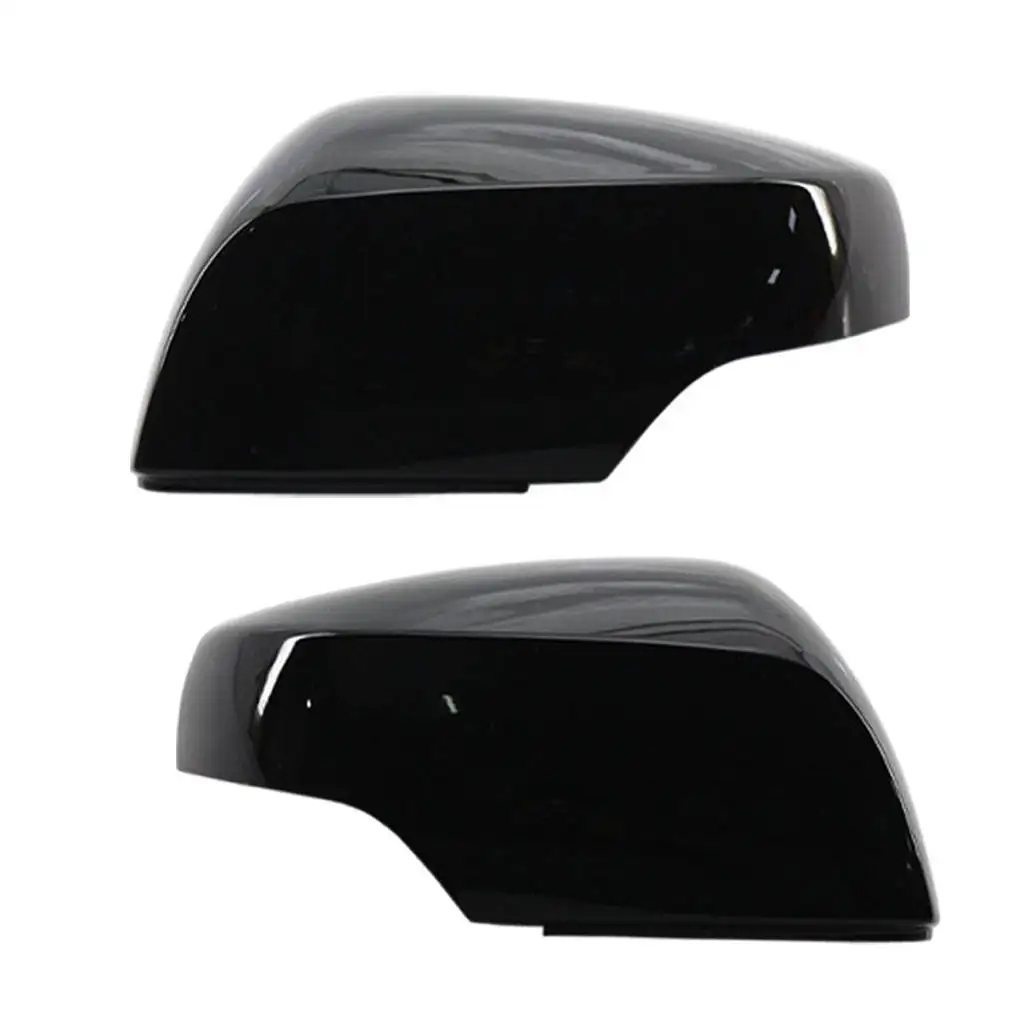 One Pair Gloss Black Side Mirror Covers fits for Forester Impreza 2014-2018