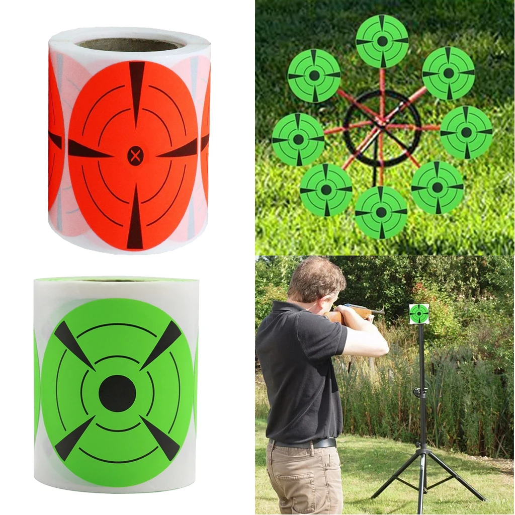 Self-Adhesive Target Spots 3-inch/7.5cm - 125Pcs  Stickers