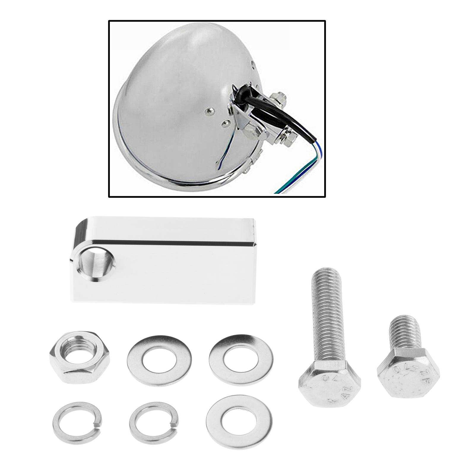 Motorcycle Headlight Mount Extension Bracket for Harley FXST  FXWG  FXSB Breakout FXCWC Rocker C