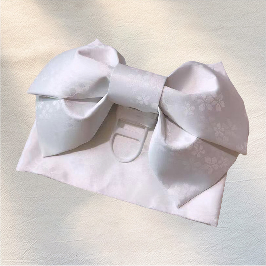 Japanese Kimono Obi Women Solid Yukata Belt Classic Geisha Kimonos Waist Belt Sweet Dressing Bow Tie Setting Belt