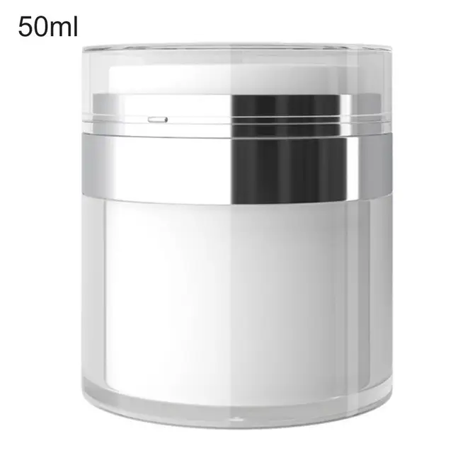 Contenitore per pompa cosmetica Airless contenitore per idratante da 50ml  con pompa Dispenser per crema a prova di perdite da viaggio contenitore  riutilizzabile per - AliExpress