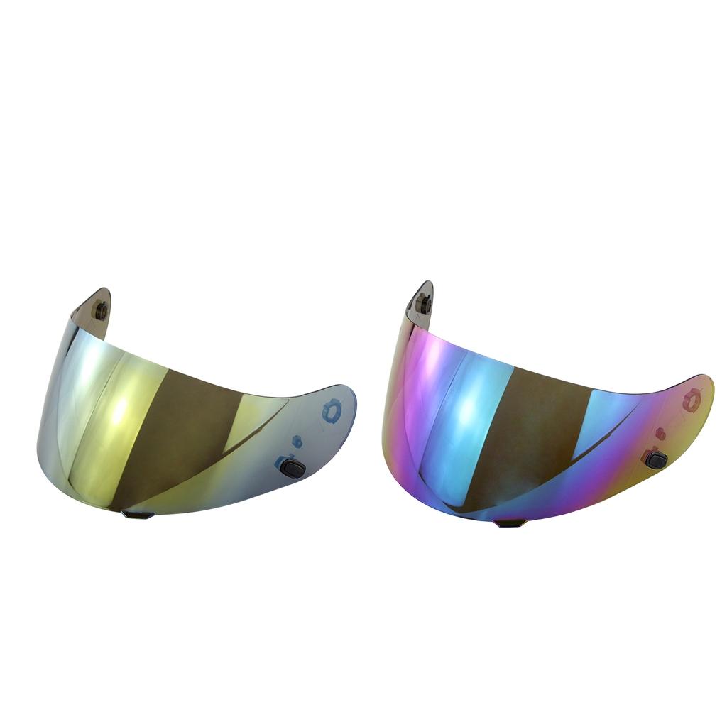 2Pieces Full Face Helmet Visor for HJC HJ-09 CL-15 CL-17 CL-16 CL-SP 2 for AC-12 FS-10 CS-R1 IS-16 CS-R2 Helmet Visor