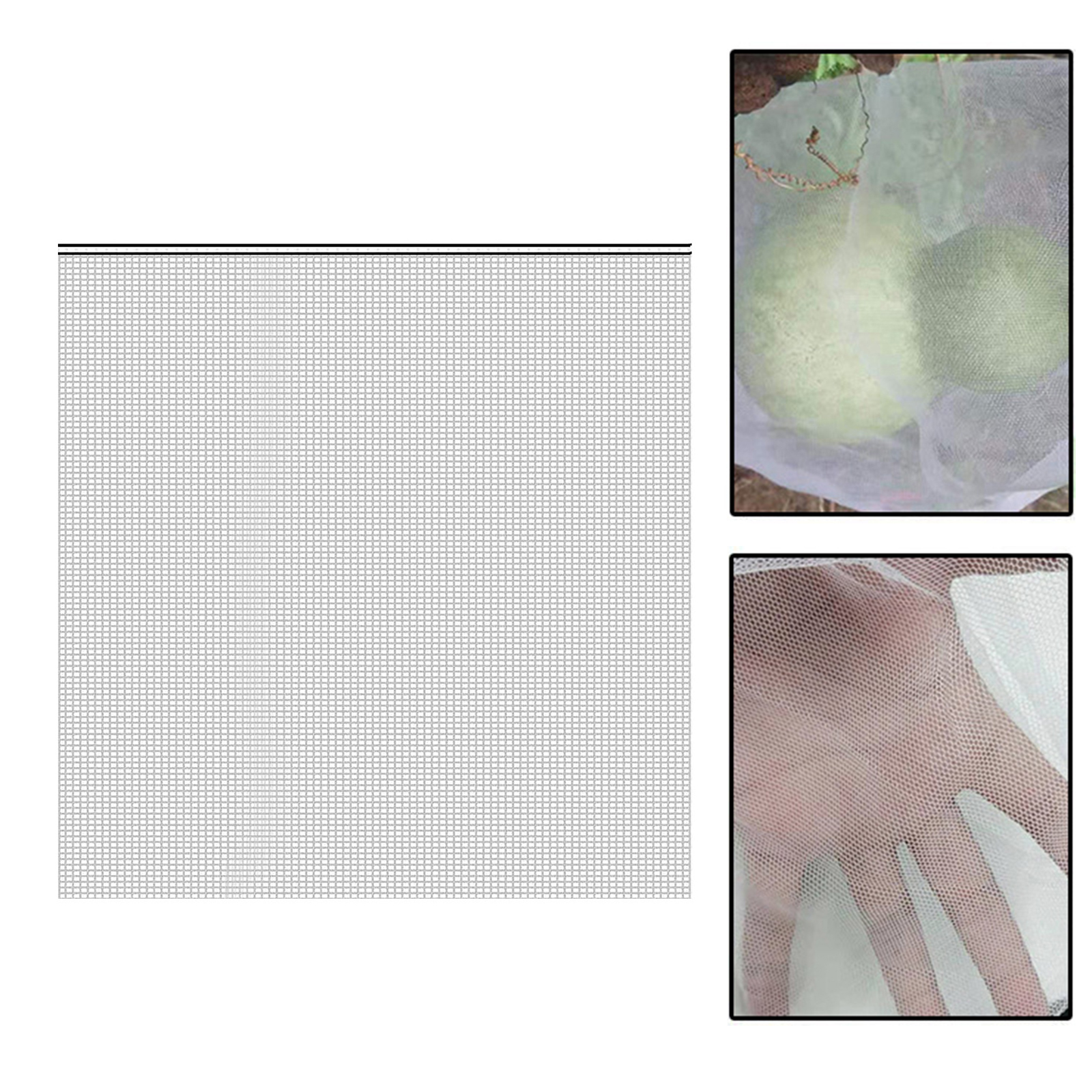 Mesh Insect Control Net Plant Flower Care Cover Garden Insect Netting Anti-bird Mesh Windows Fruits Nets 1.5m x 1m