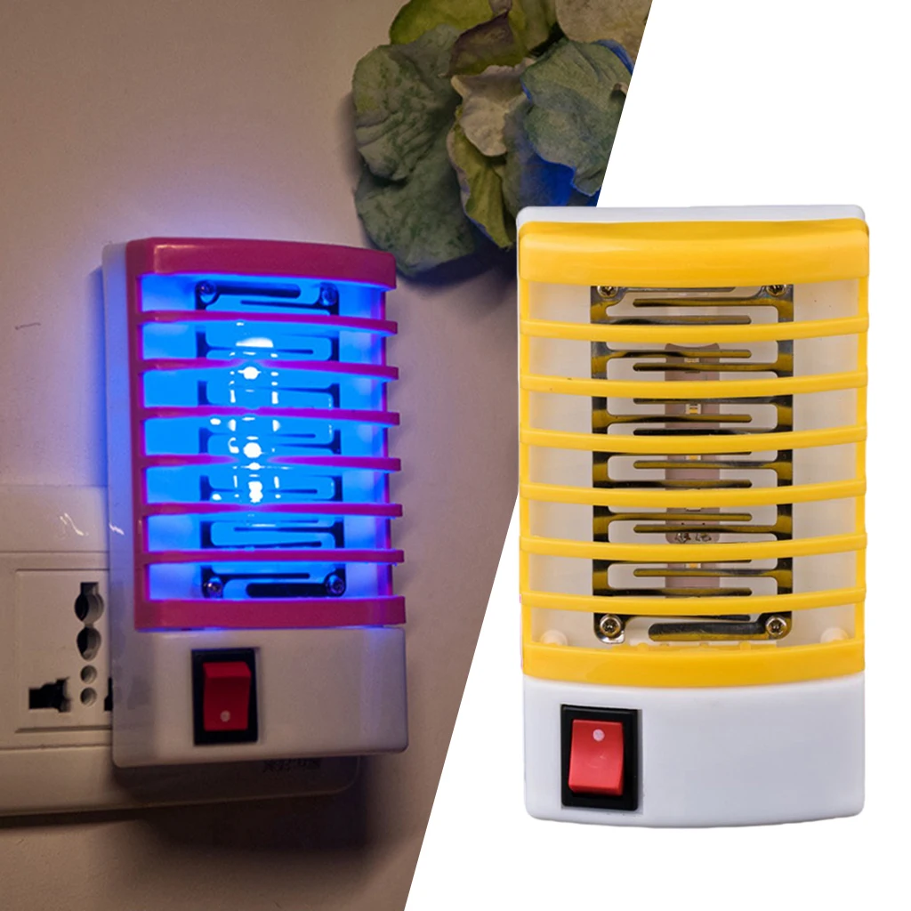 Electric Mosquito Killer Insect Zapper Pest Trap Fly Catcher Lamps  EU/US Plug Socket Electric Mosquito Repellent Fly Bug