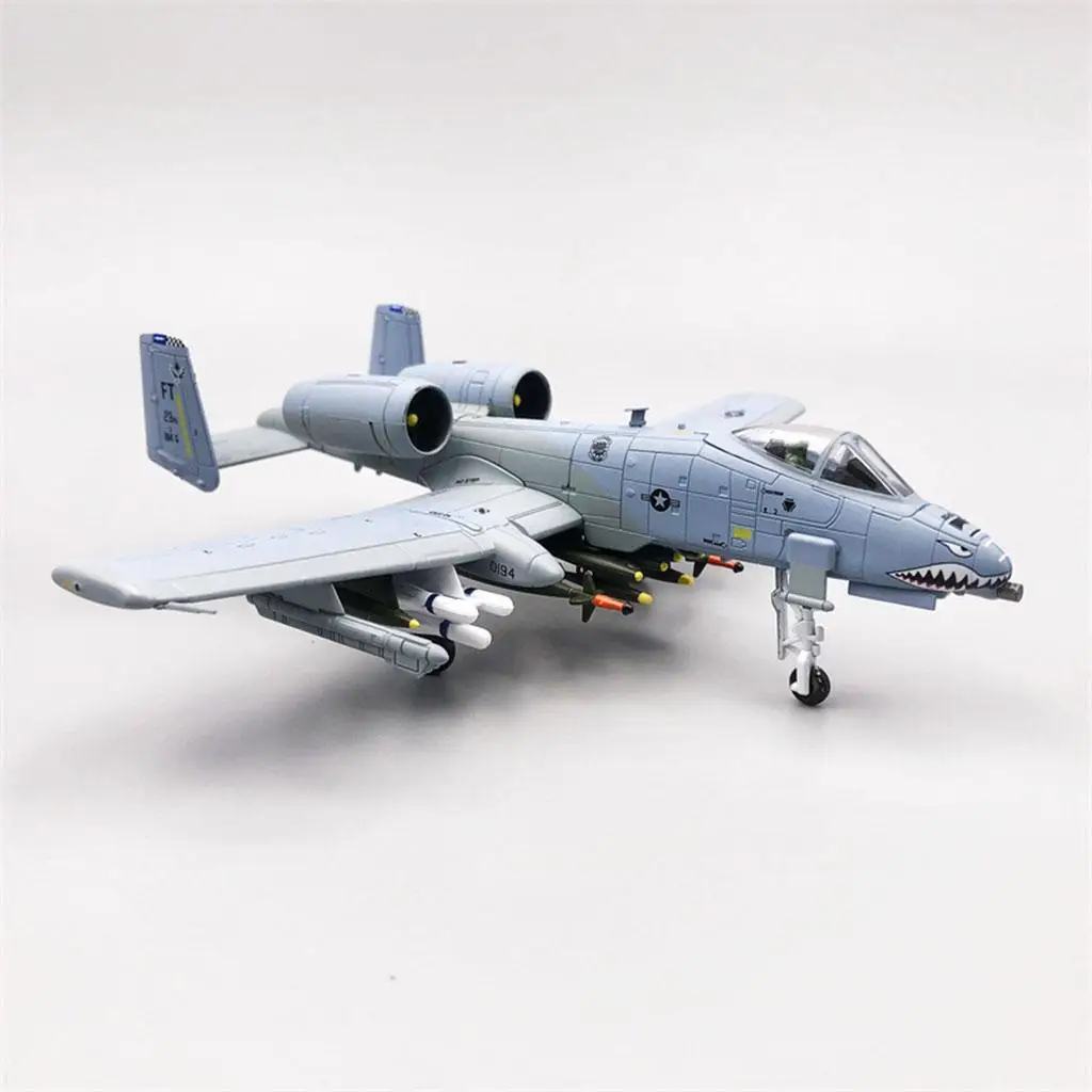 1/100 American A-10C Combat Model Aircraft Attack Plane Collectibles Gifts