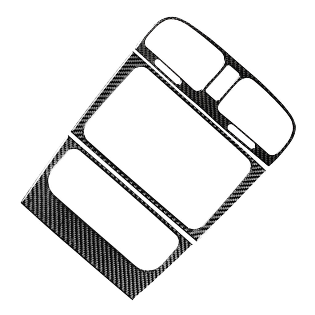 Carbon Fiber Console Air Outlet CD Panel Decorative Cover Trim For Volkswagen for VW for Golf 6 MK6 GTI 2008-2012