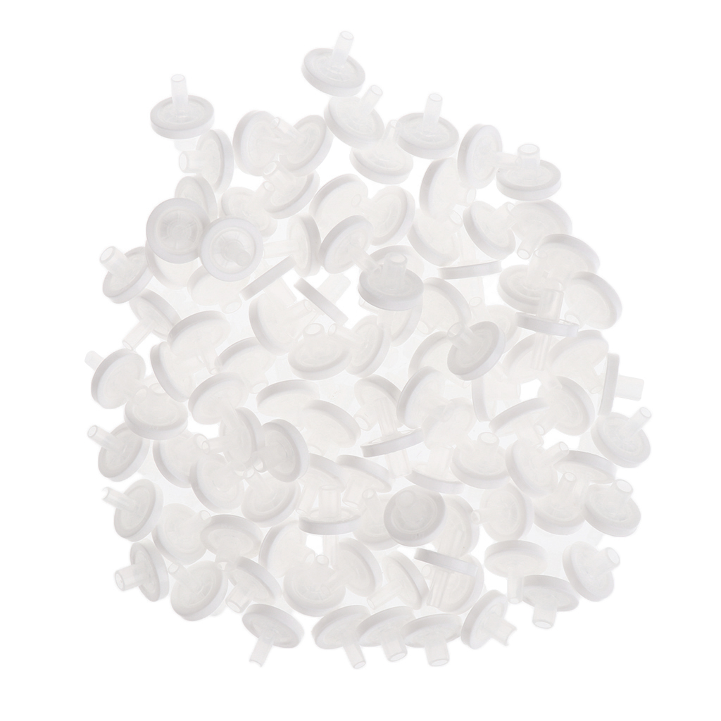 Syringe Filter for Organic Solution Polypropylene 13mm Diameter 0.45um Pore Size non Sterile Pack of 100