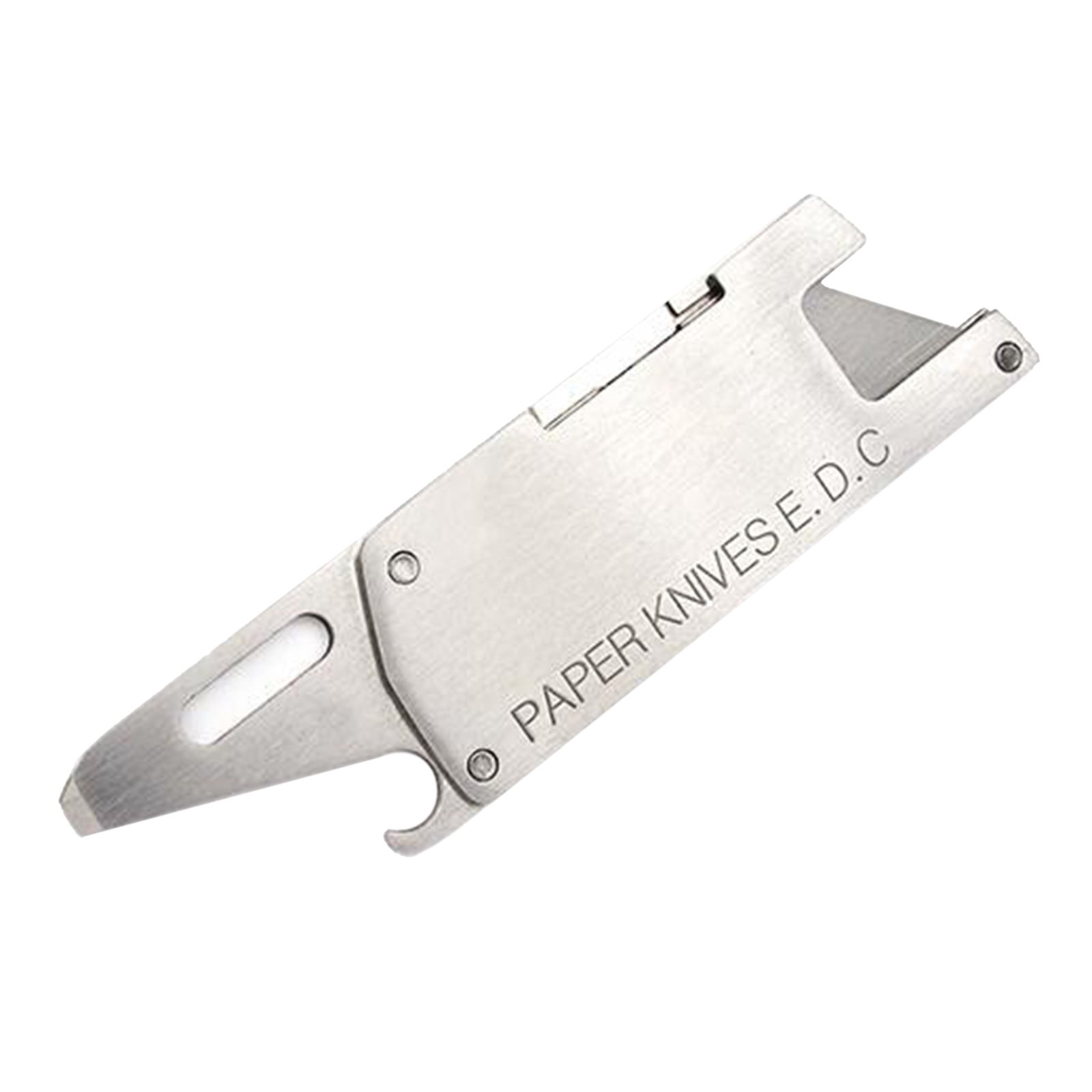Utility Knife Multitool Keychain, Pocket Knives Box Cutter with Bottle Opener, Emergency Tool, Screwdriver, Gadgets for Men