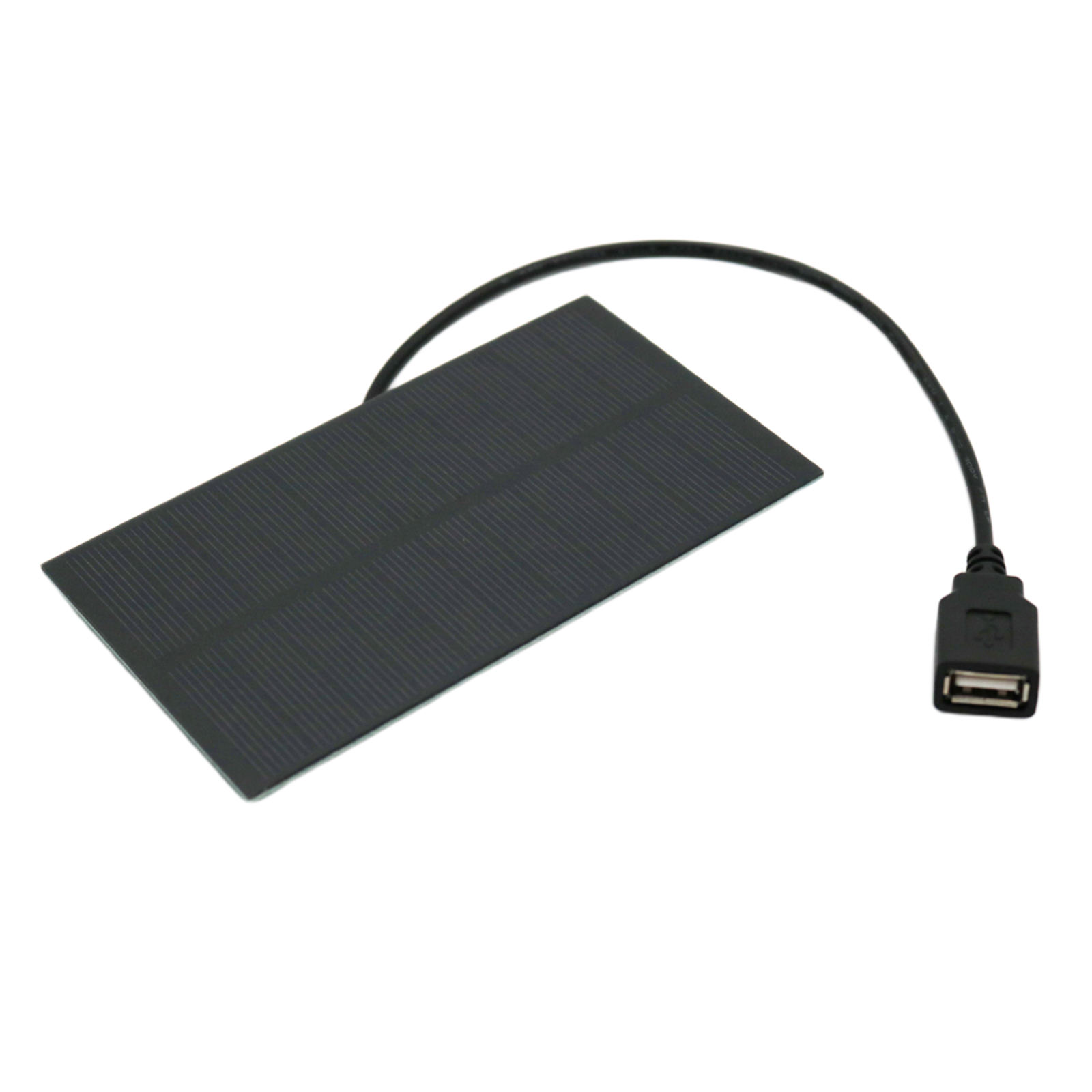 5.5V Solar Panel Charger USB Port Portable Camera Phone Charger for Outdoor Backpacking Trips
