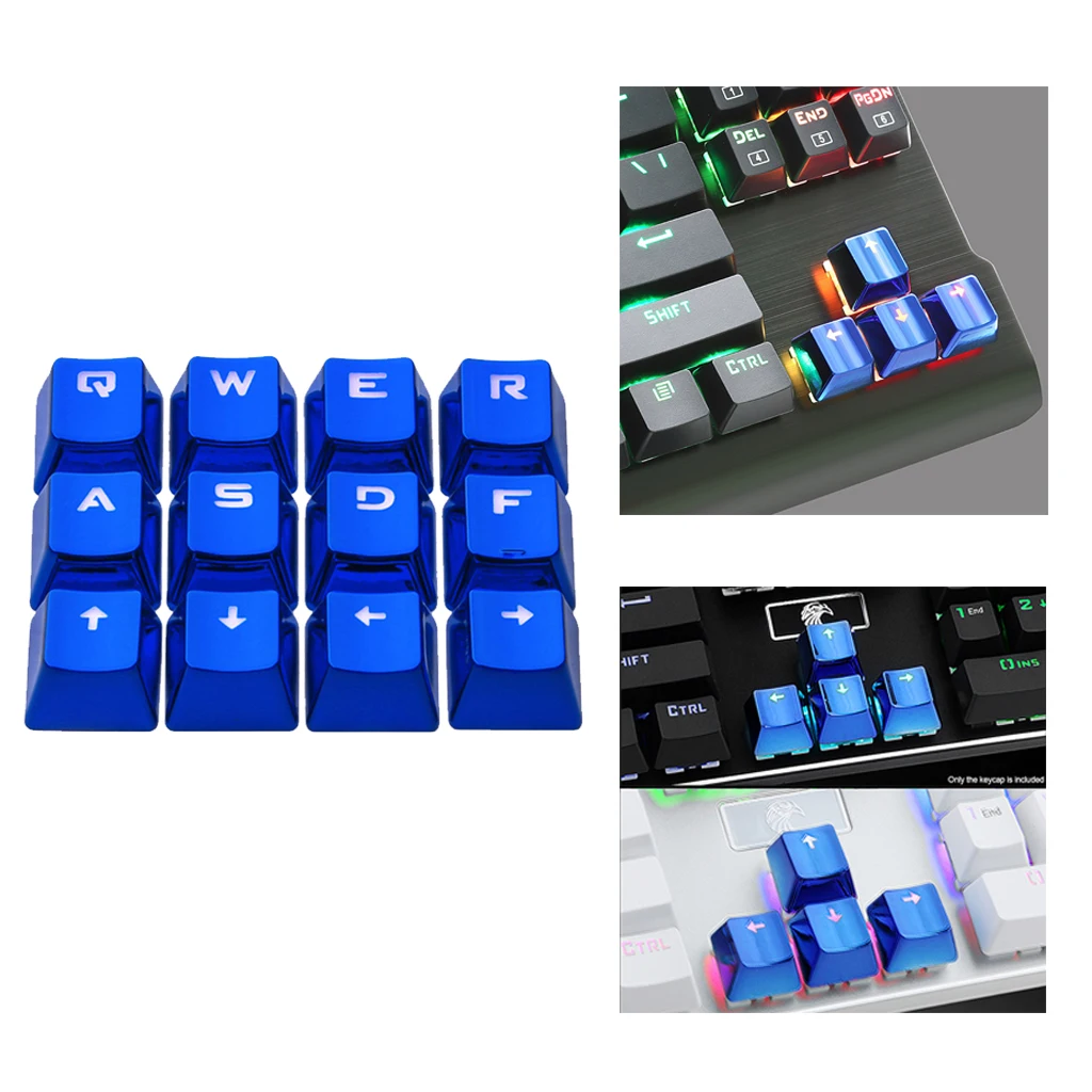 PBT Keycap for Cherry MX Mechanical Keyboard WASD Buttons With Key Puller