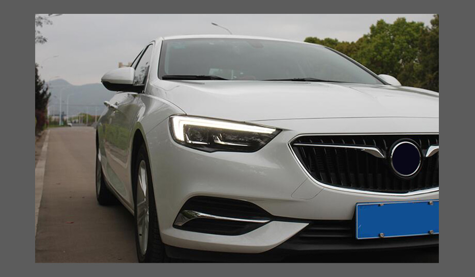 AKD Head Lamp for Opel Buick Regal LED Headlight 2016-2019 Headlights Regal DRL Turn Signal High Beam Angel Eye Projector Lens