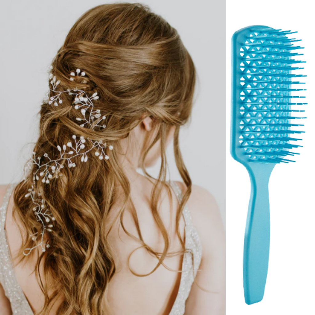 Professional Hair Brush Hair Brush Vented Styling Hairbrush Barber Quick Blow for Hair Wet Men Kids