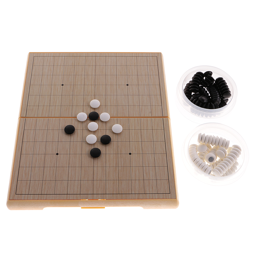 Go Board Game Weiqi Magnetic Go Stones Go Game Set for beginner High quality Portable