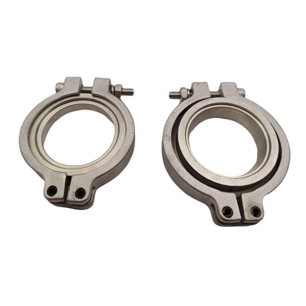 Stainless Steel V band Flang Clamp Set For Tial External Wastegate 44mm
