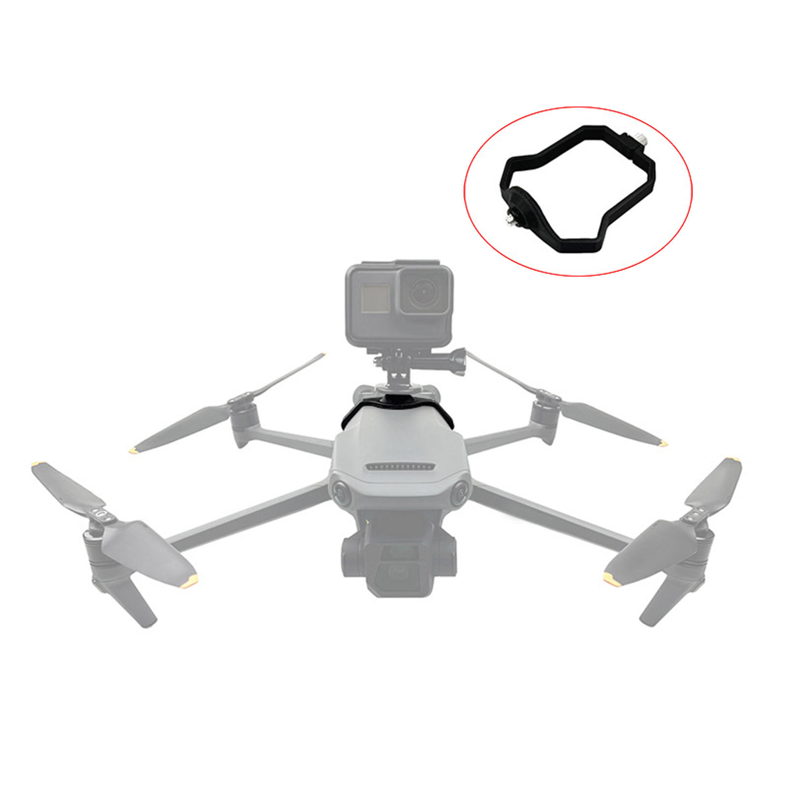 Expansion Bracket Mount Holder for DJI MAVIC 3 Drone Combo Go-Pro Action Camera Drone Accessories Kits Tools