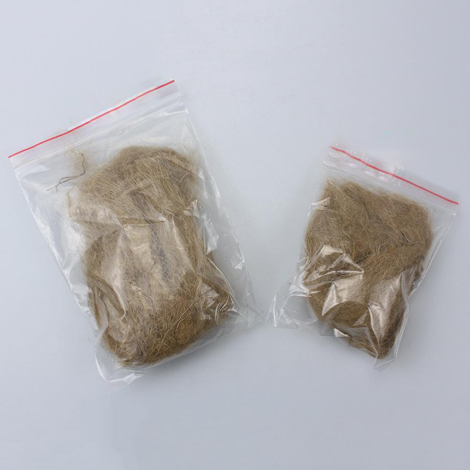 Natural jute silk outdoor fire kindling drilling wood flint tinder oil silk sucker bird nest handmade cage outdoor indoor