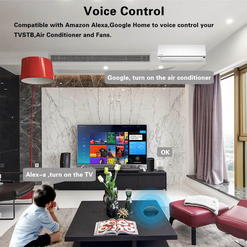 remoto para automação residencial inteligente ventilador de