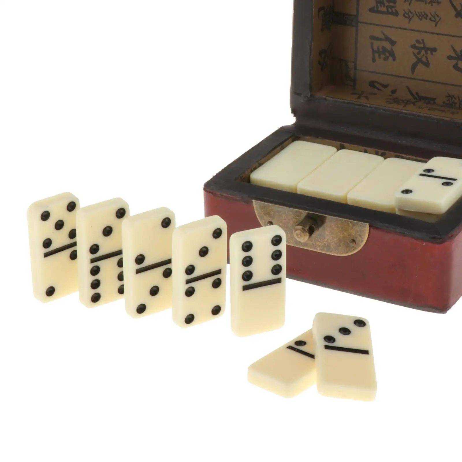 Jumbo Size Double Six Dominoes Family Set for Adults And Children Game