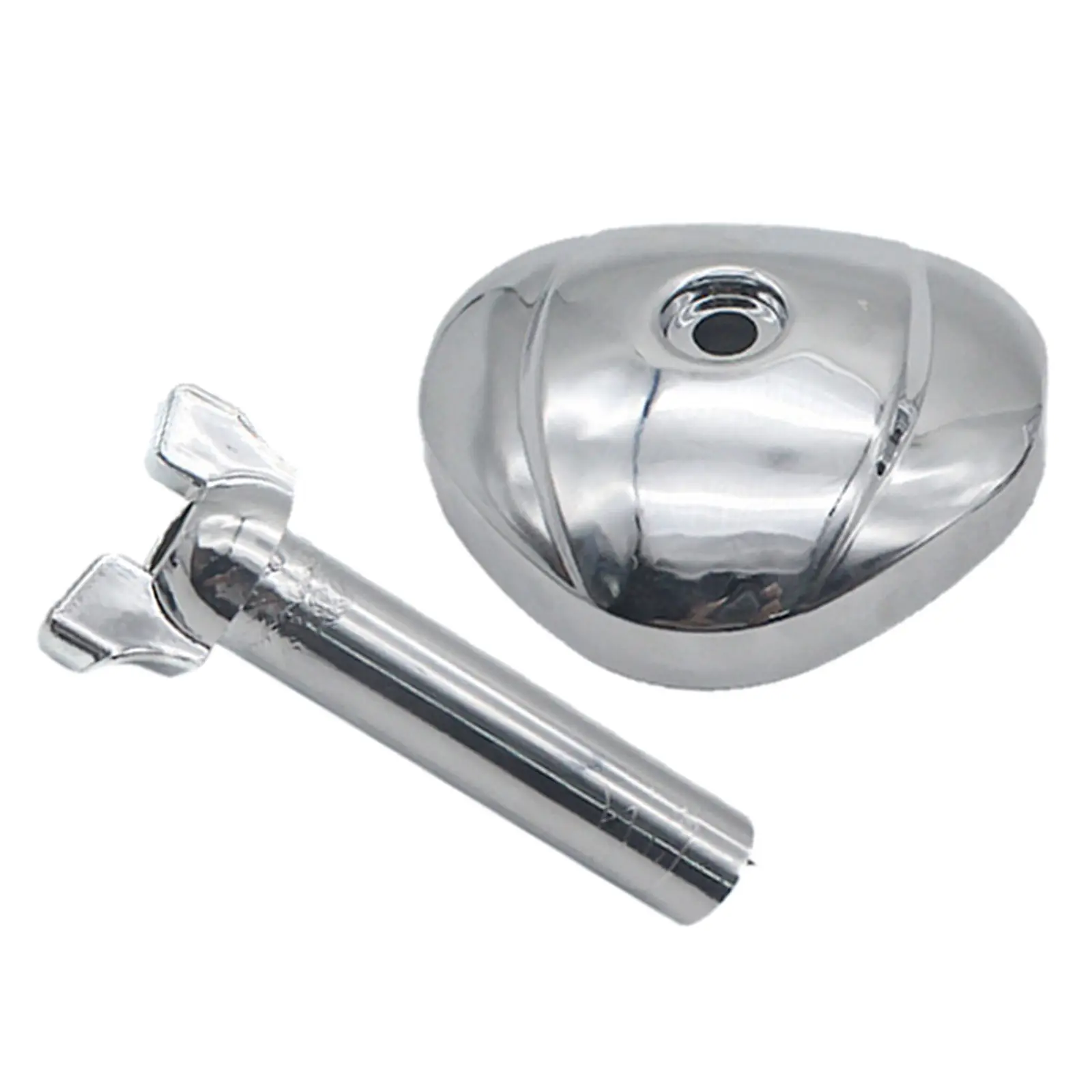 Gas Fuel Tank Switch Handle Carburetor Cover Parts For Honda Accessories Chrome ABS Motorcycle Carburetor Cover Silver