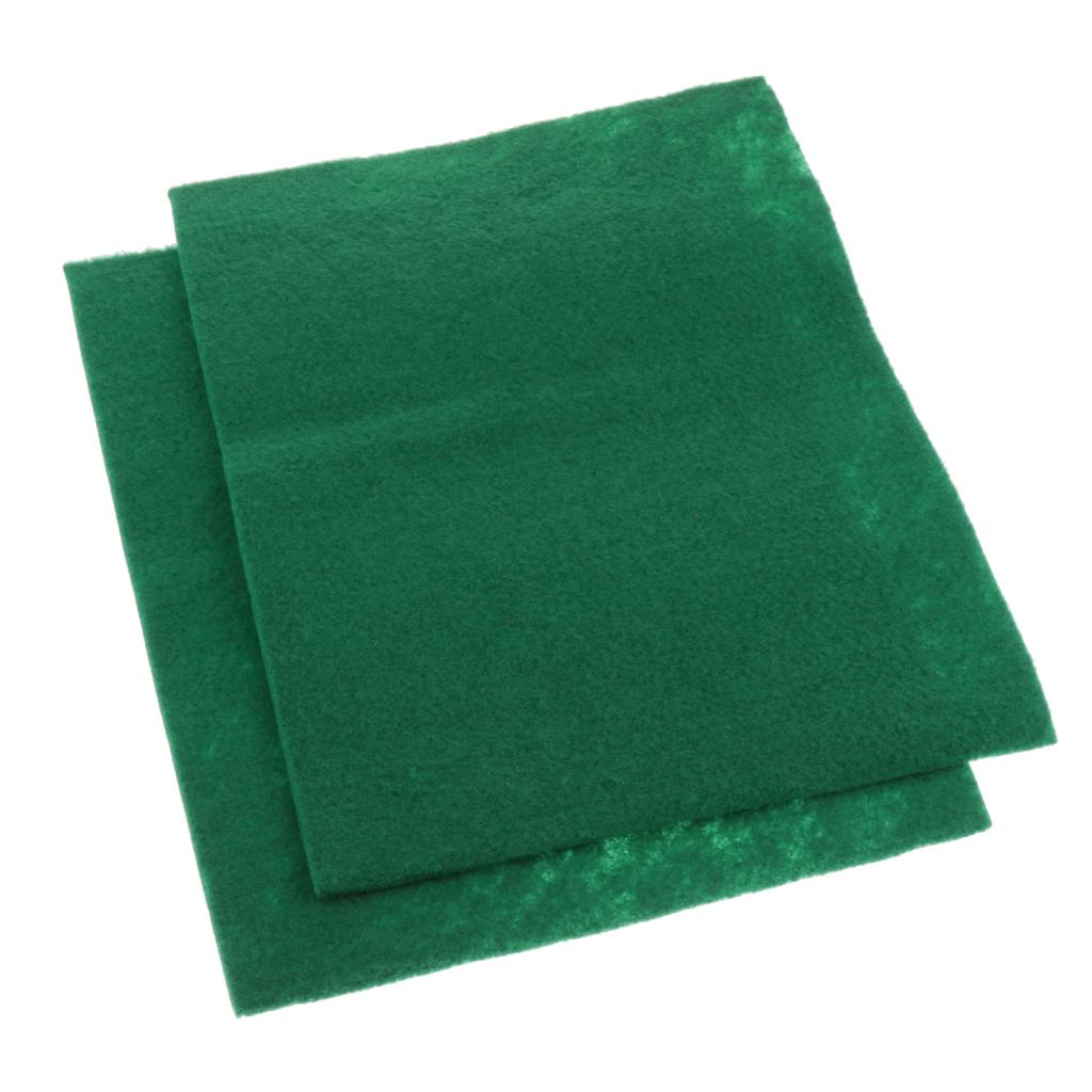 2-Pack of Reptile Terrarium Bedding Substrate Liner, Green, 2 Sheets, 40 X 30cm/ 60 X 40cm/ 100 X 50cm