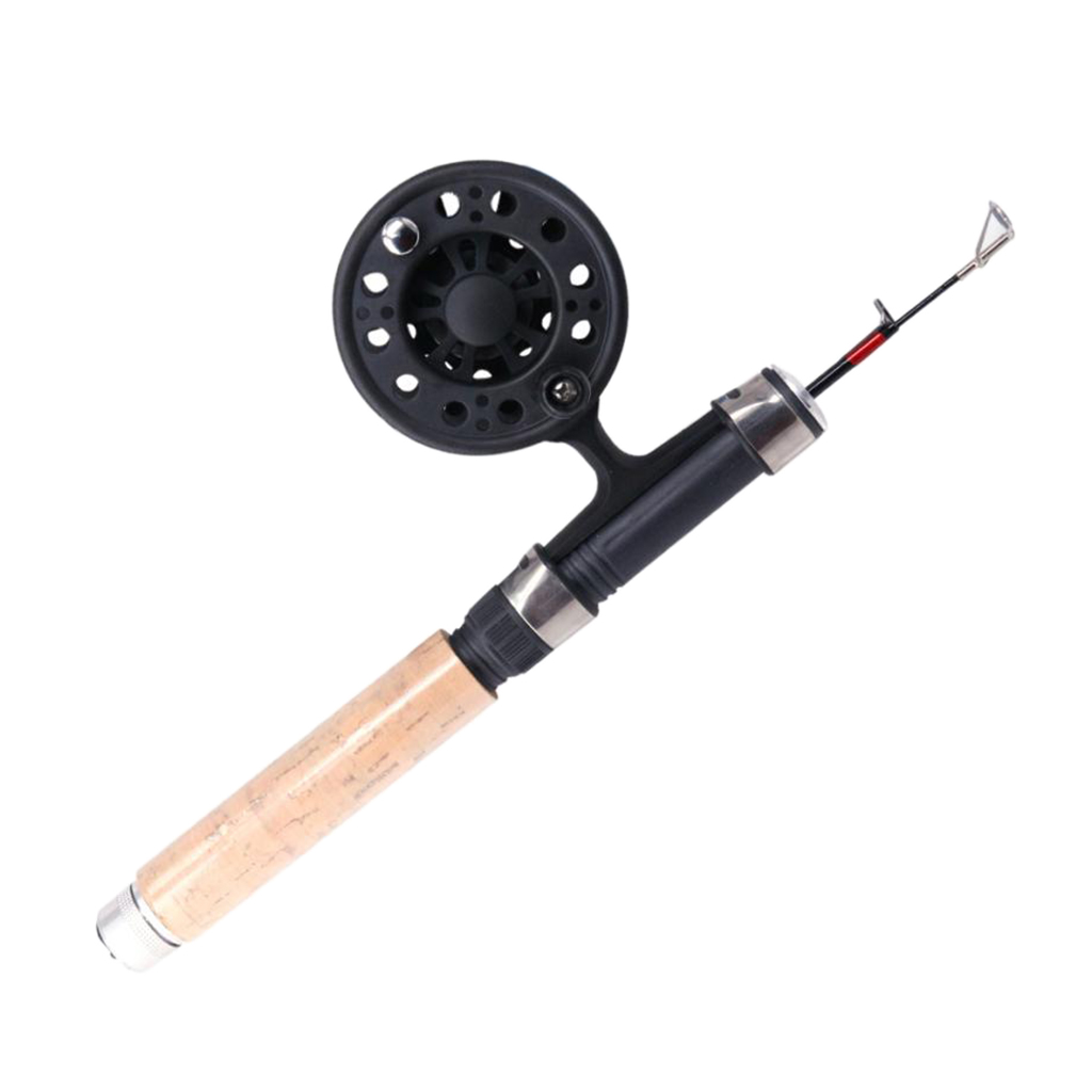Vara de Pesca Vara de Pólo de Gelo e Carretel Conjunto Forte Kits Combinação Pesca Tackles 1 1 Esporte e Lazer