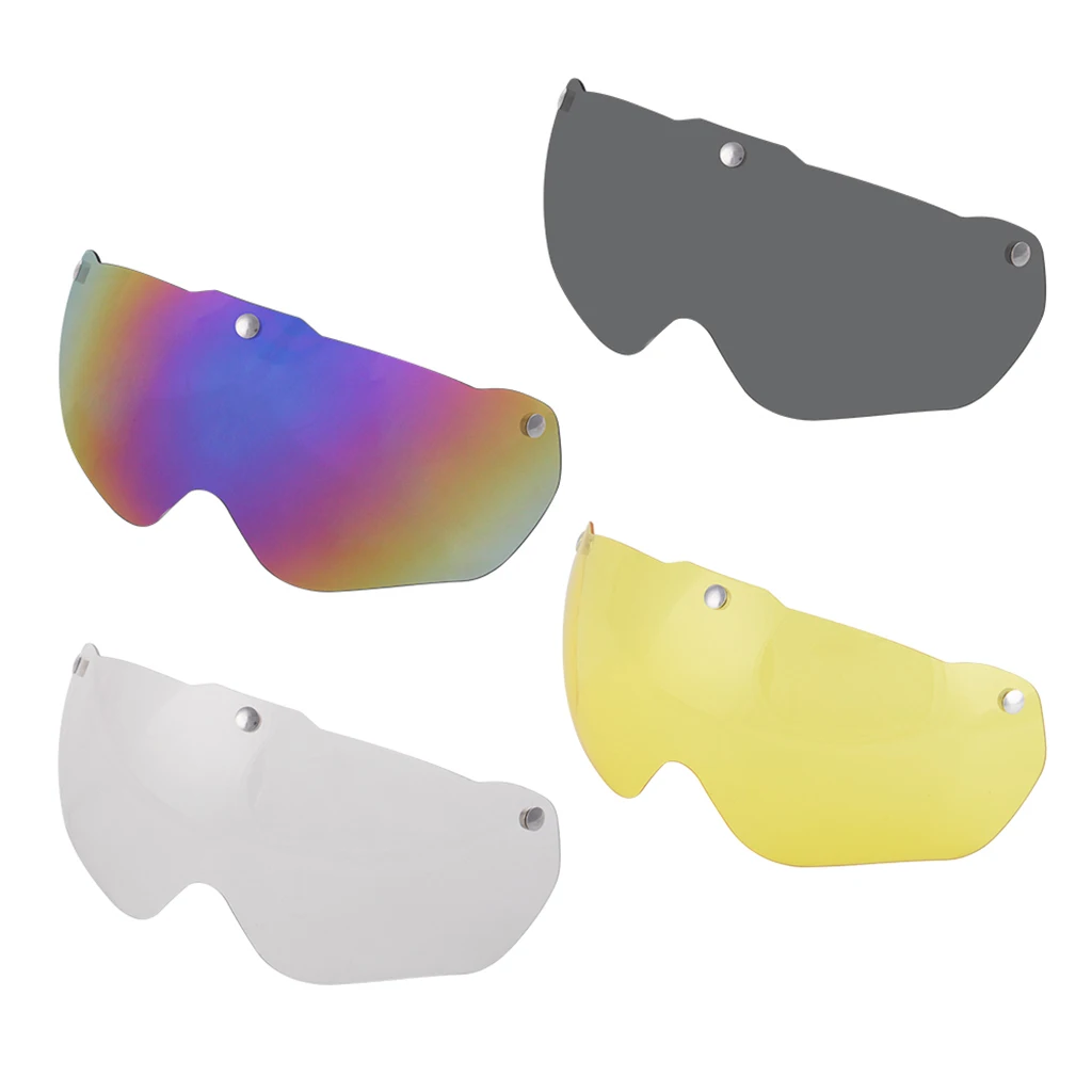 Premium Cycling Helmet Glasses Lens Bicycle Helmet Magnetic Goggles Replacement Lens Unisex Bike Cycling Equipment