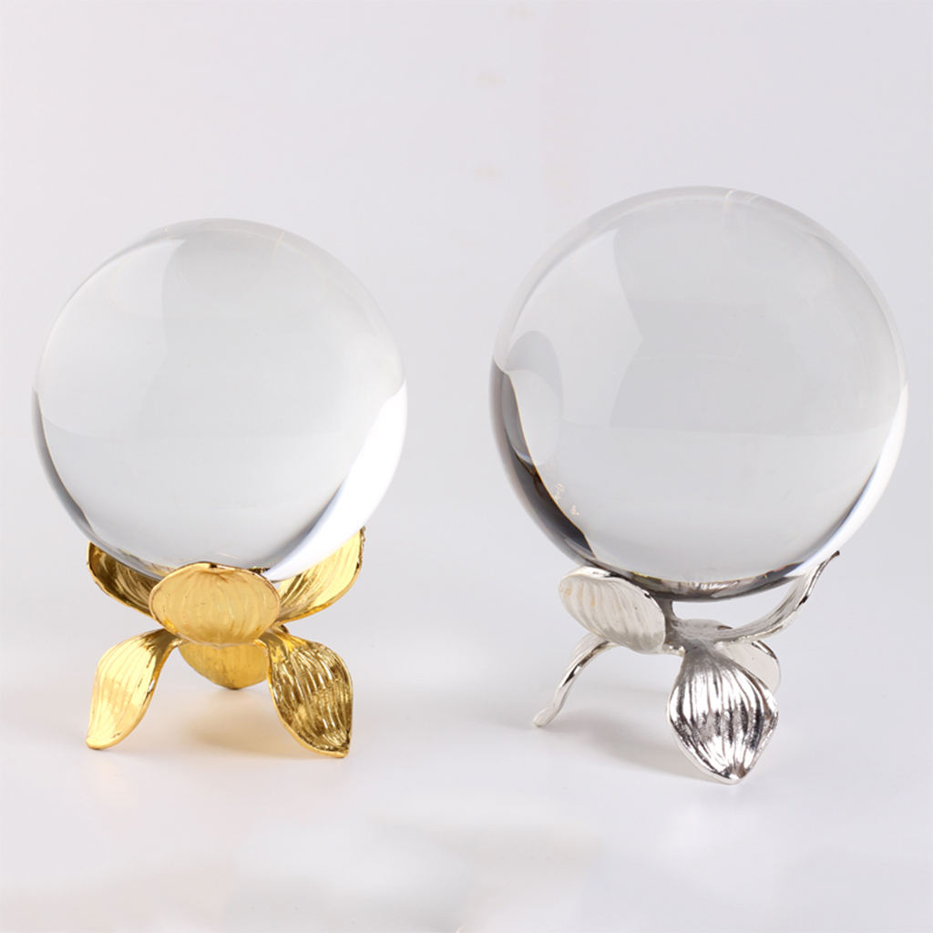 Antique Alloy Display Stand for Crystal Ball Minerals Sphere Stone Holder Base Rack