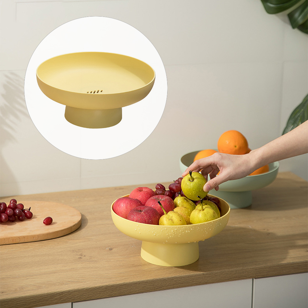 1pc Multifunction Fruit Snack Tray Drainer Basket Appetizer Living Room Kitchen Tool for Nuts Condiments Bread