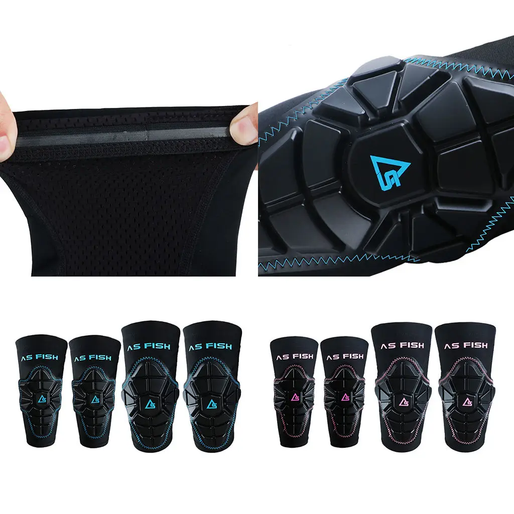 Kids Sports Protective Gear Skating Knee Elbow Support Pads Set for Biking, Riding, Cycling and Multi Sports - Select Colors
