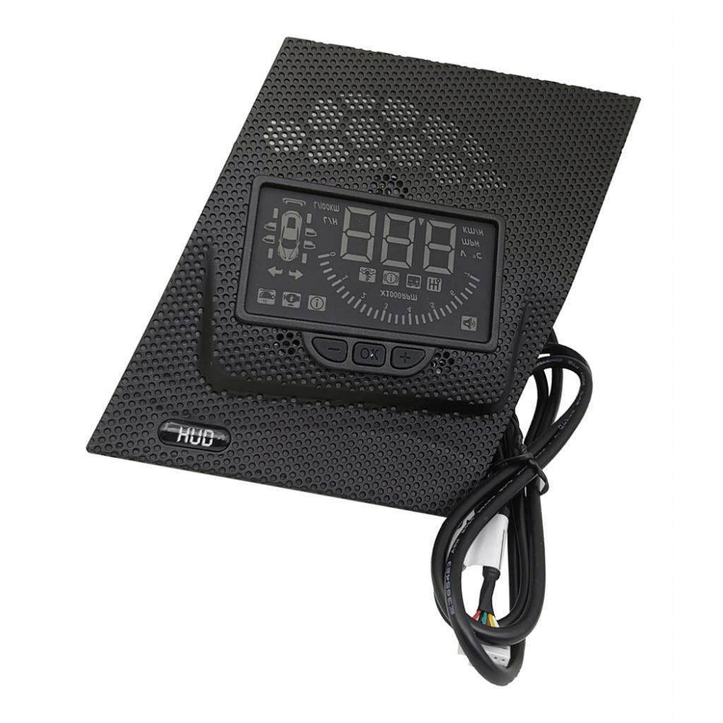 Right HUD Digital Head Up Display Car Speed Warning Fit For Toyota RAV4 2020