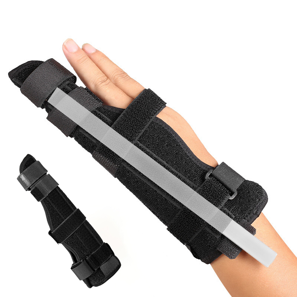 Two Finger Splint Joint Fix Support Breathable Broken Fingers Arthritis Cast Broken Fingers Injuries Relief Fix Injury Aid Tool